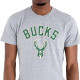New Era Ανδρική κοντομάνικη μπλούζα Milwaukee Bucks NBA Regular Tee